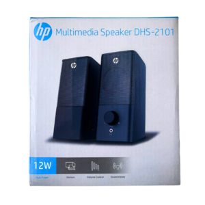 HP DHS-2101 Portable Wired Speaker – Clear Sound, Compact Design for Laptop & Desktop
