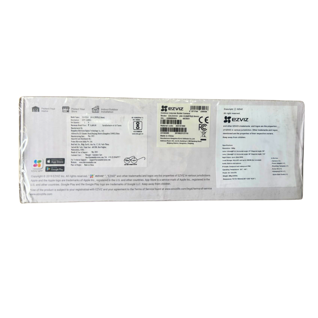 EZVIZ C3WN Outdoor Smart Camera – 2MP Full HD 1080p - Image 3