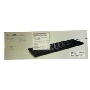 Dell KB216 Wired Keyboard – USB, Chiclet Keys, Full-Size Layout (Black)