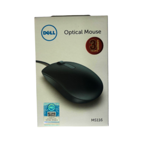 Dell Optical Mouse MS116 – Wired USB Mouse